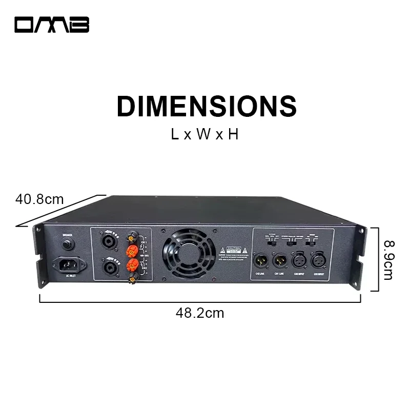 Audio Music Best - Meilleure vente VR1000 2 canaux 3000W