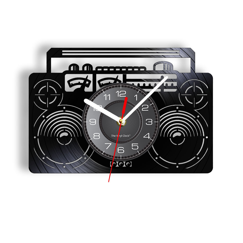 Audio And Music Separate - Boombox – Radio murale en vinyle,