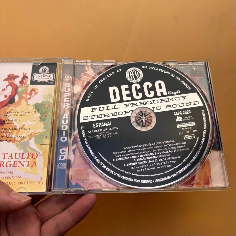 Audio Music Hip Hop - CD de musique Spanish Rhapsody, pop,