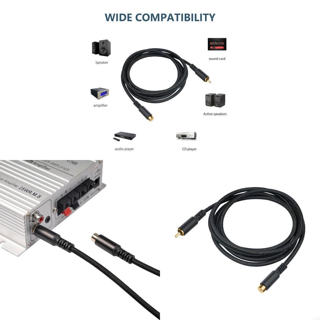 Audio Music Quality Enhancer - Câble d'extension musique J1HD pour caisson