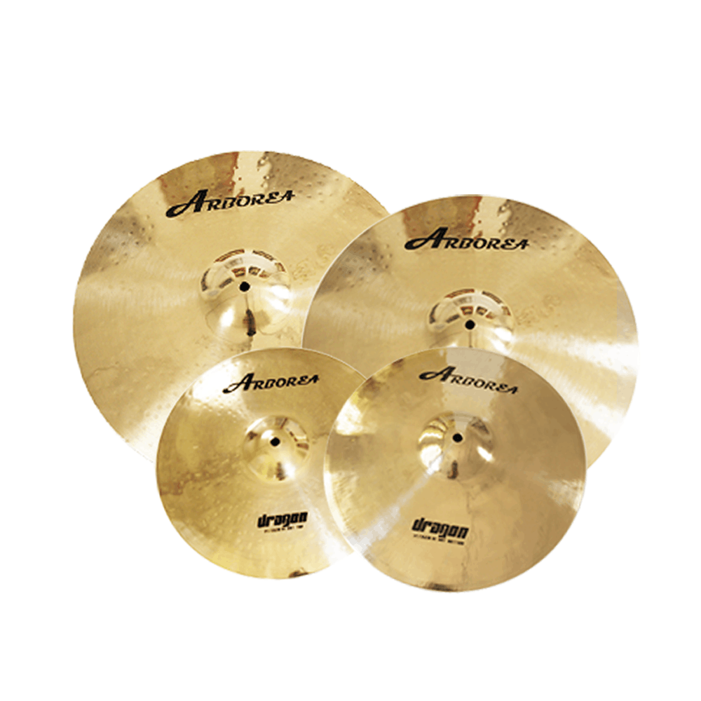 Cymbal Hi Hat - Dragon série 4 P C S