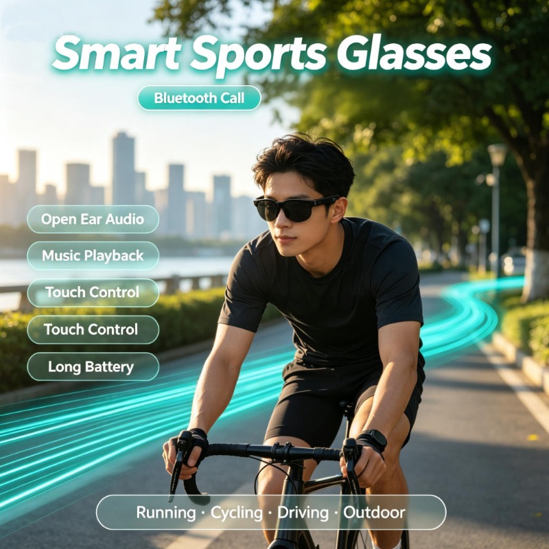 Audio Music Original - Lunettes de sport intelligentes avec audio
