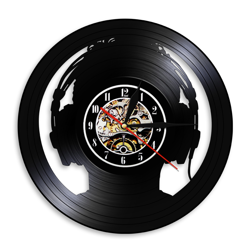 Audio And Music Separate - Horloge Murale Décorative DJ Audio Slave