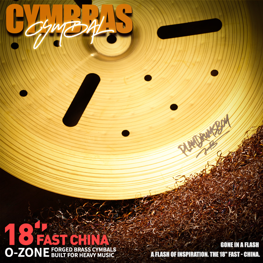 Cymbal Hi Hat - Pack de cymbales PD Mc100 Bronze
