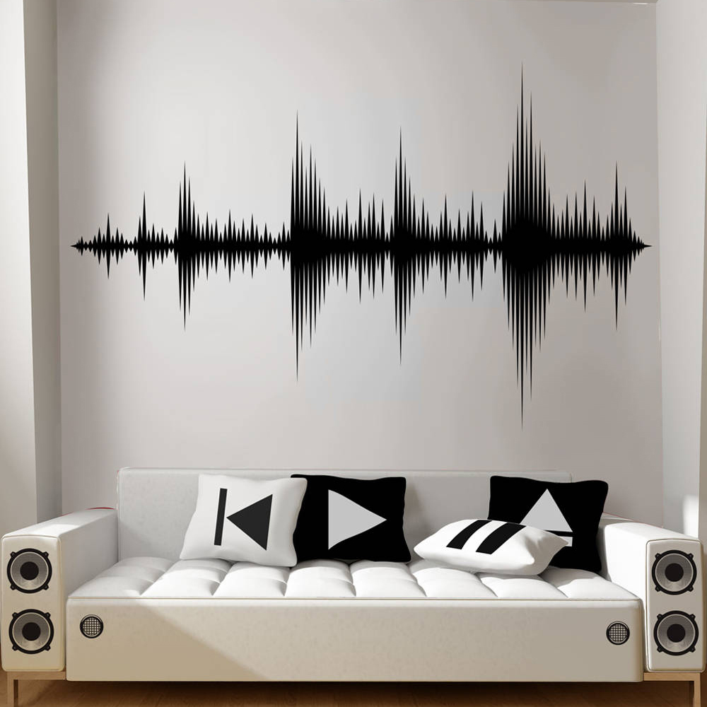 Autocollant mural à ondes sono - Audio Music Remover avis et prix