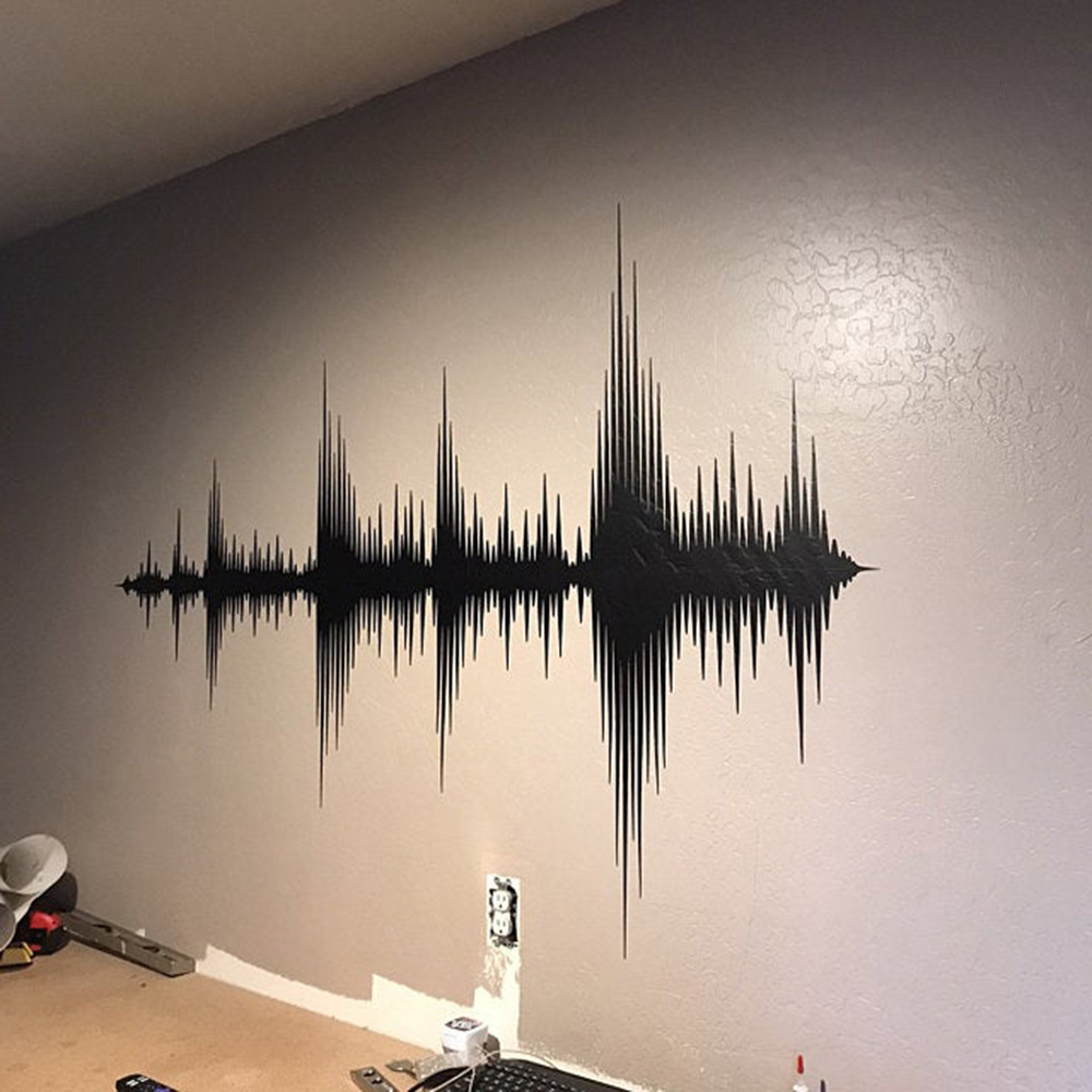 Autocollant mural à ondes sono - Audio Music Remover avis et prix