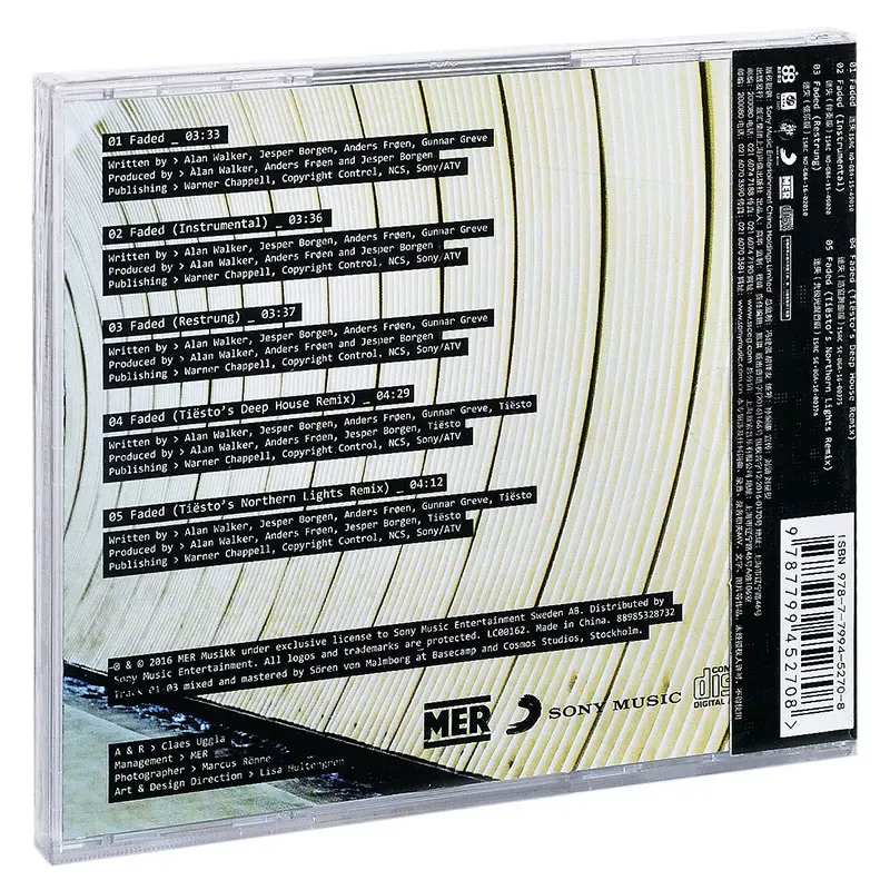 Album CD Alan Walker Lost, mus - Audio Music Original avis et prix