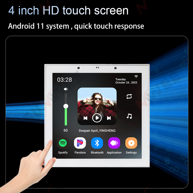 Amplificateur mural 4 pouces A - Audio Music Background Free avis et prix