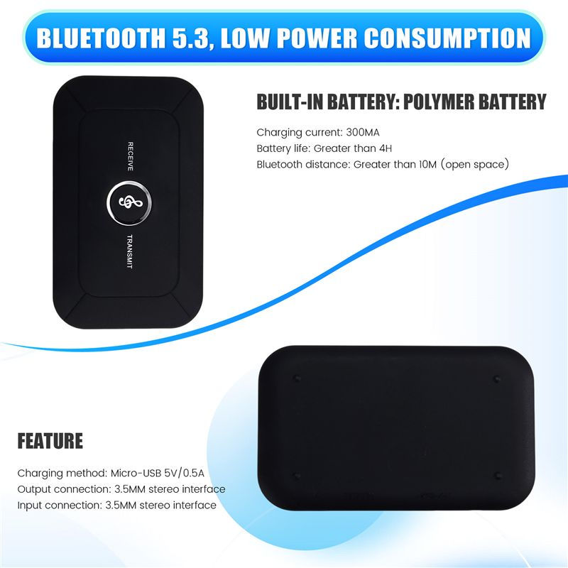 Récepteur Audio Bluetooth 5.3, - Audio Music Best avis et prix