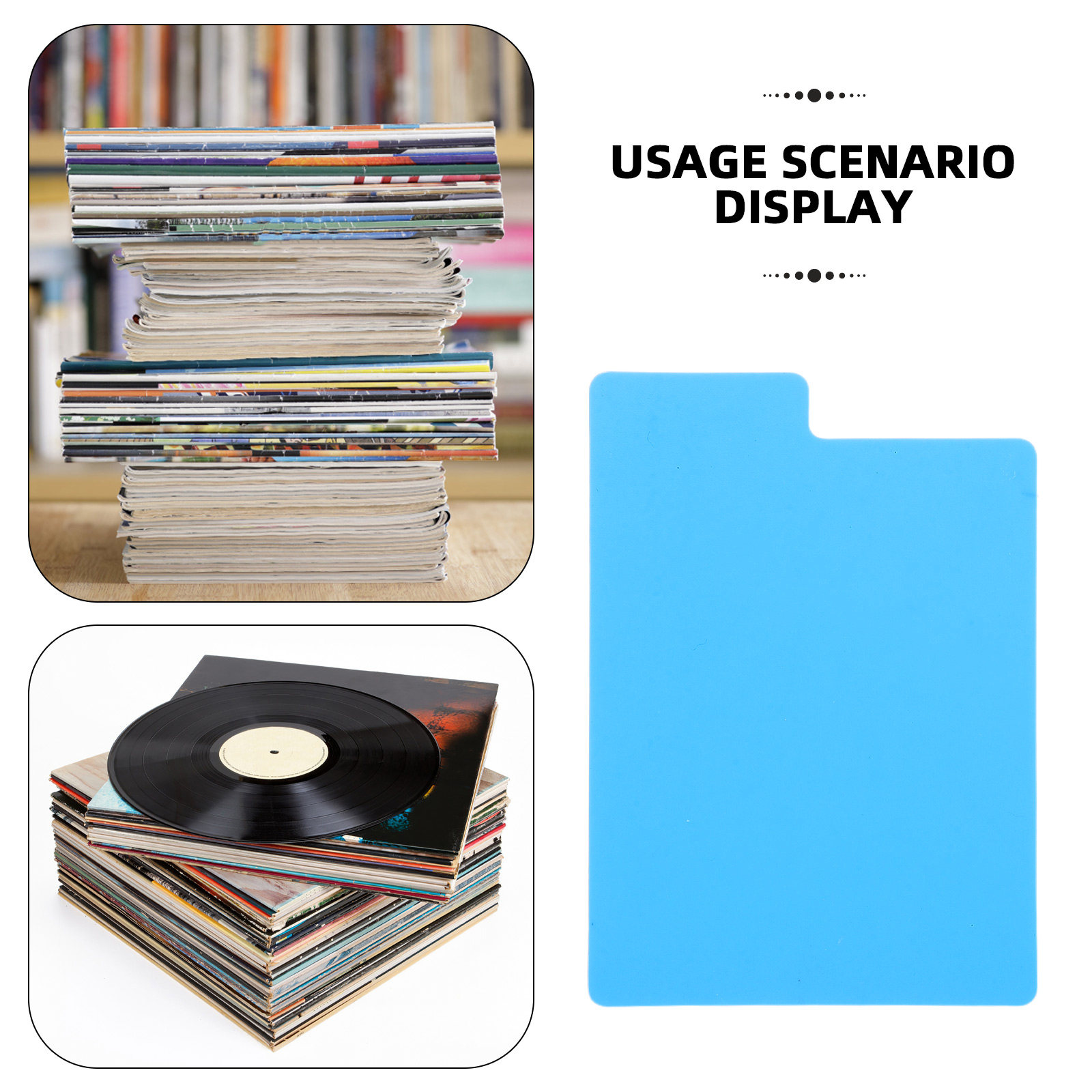 50 séparateurs de disques viny - Audio And Music Separate avis et prix