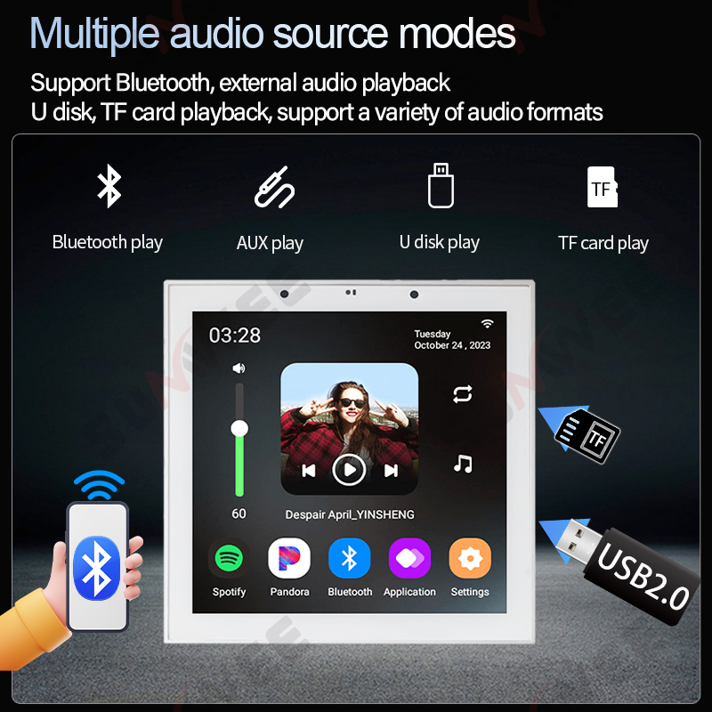 Amplificateur audio mural TUYA - Audio Music Background Free avis et prix