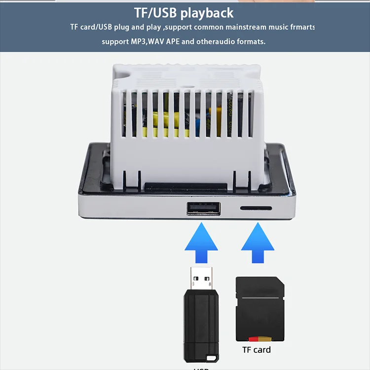 Amplificateur mural Bluetooth, - Audio Music Background Free avis et prix