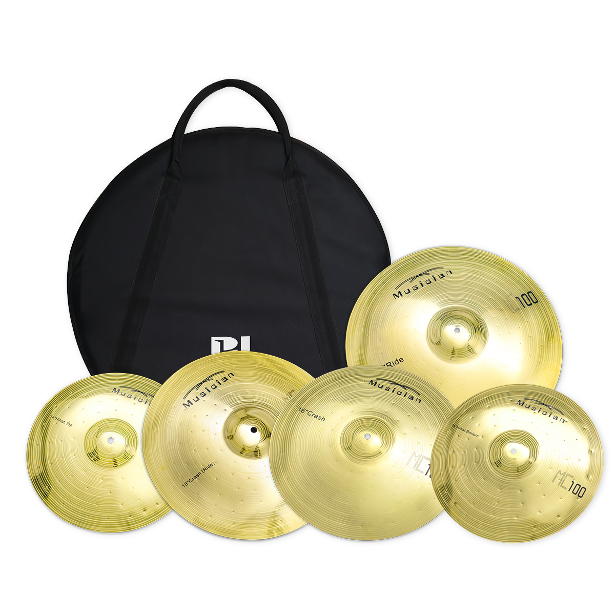 Pack de cymbales PD Mc100 Bron - Cymbal Hi Hat avis et prix