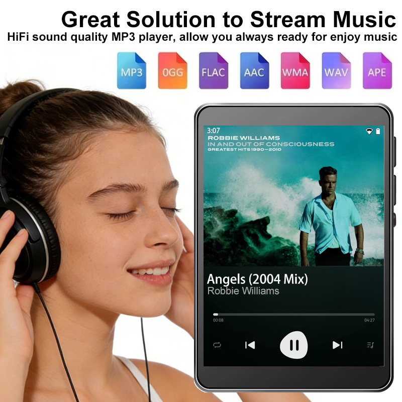 Lecteur MP3 WiFi Android 10, S - Download Audio Music Player avis et prix